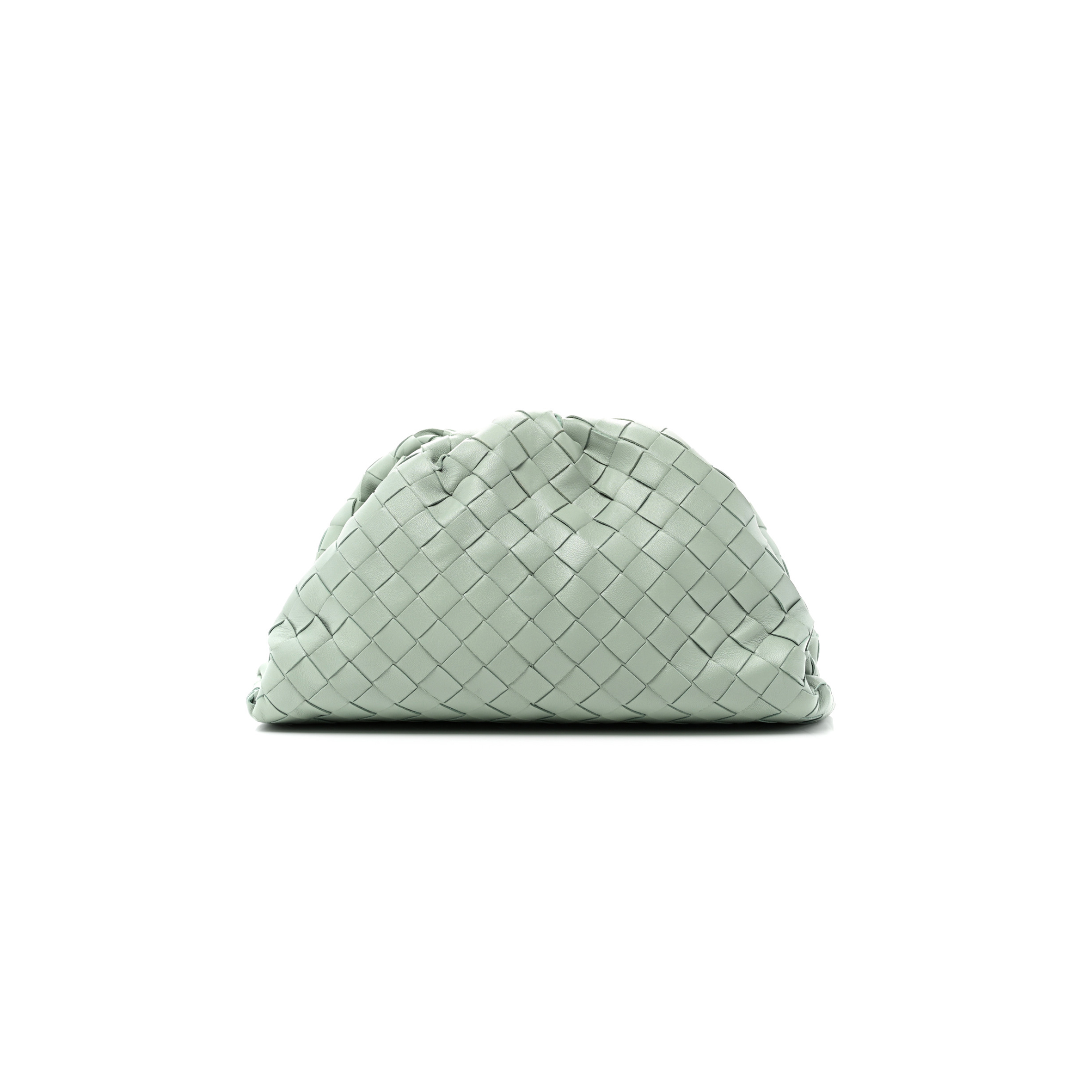 BOTTEGA VENETA NAPPA INTRECCIATO TEEN POUCH SAGE (30*18*8cm) BOTTEGA VENETA NAPPA INTRECCIATO TEEN POUCH SAGE (30*18*8cm)