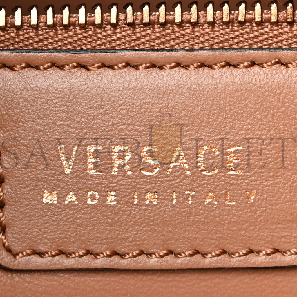 VERSACE CALFSKIN VITELLO VIRTUS HOBO CARAMEL (36*31*13cm) VERSACE CALFSKIN VITELLO VIRTUS HOBO CARAMEL (36*31*13cm)