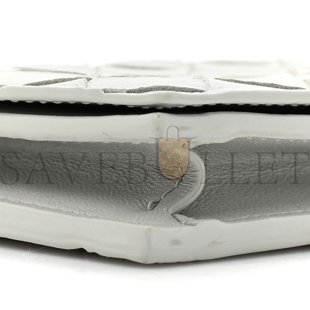 BOTTEGA VENETA NAPPA INTRECCIATO CARD CASE AGATE GREY (11*9*2cm) BOTTEGA VENETA NAPPA INTRECCIATO CARD CASE AGATE GREY (11*9*2cm)