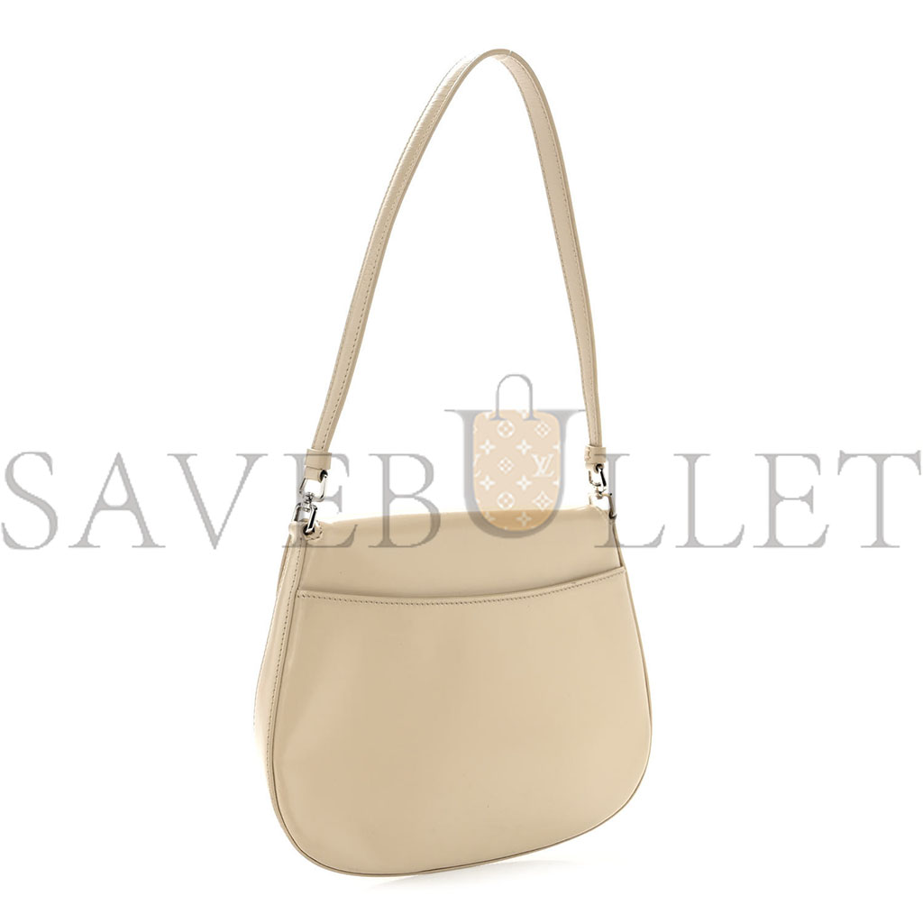 PRADA SPAZZOLATO CLEO FLAP SHOULDER BAG DESERTO (17*15*3cm) PRADA SPAZZOLATO CLEO FLAP SHOULDER BAG DESERTO (17*15*3cm)