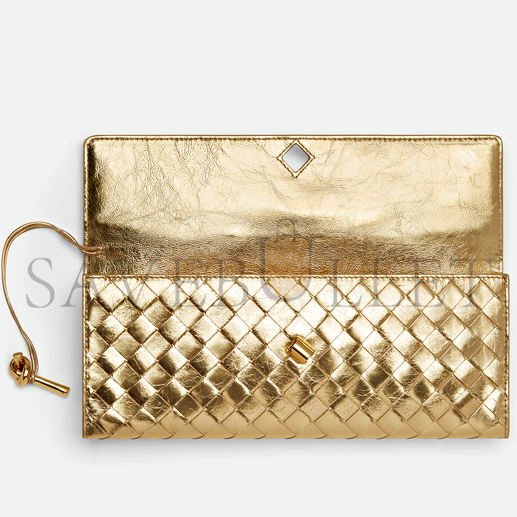 BOTTEGA VENETA ANDIAMO CLUTCH 741511V4P128922 (31*13*3cm) BOTTEGA VENETA ANDIAMO CLUTCH 741511V4P128922 (31*13*3cm)