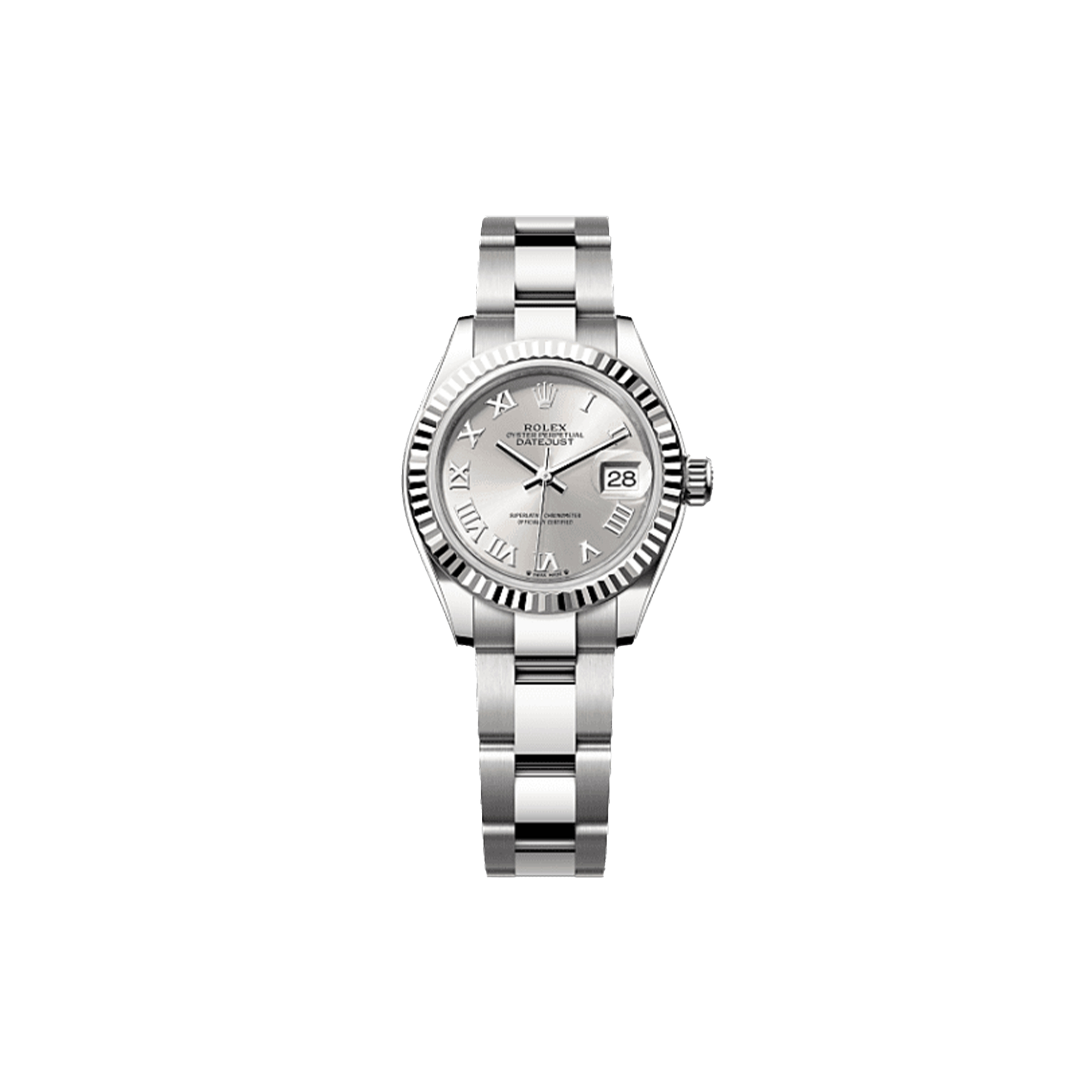ROLEX LADY-DATEJUST 28 MM, OYSTERSTEEL AND WHITE GOLD WATCH 279174 ROLEX LADY-DATEJUST 28 MM, OYSTERSTEEL AND WHITE GOLD WATCH 279174