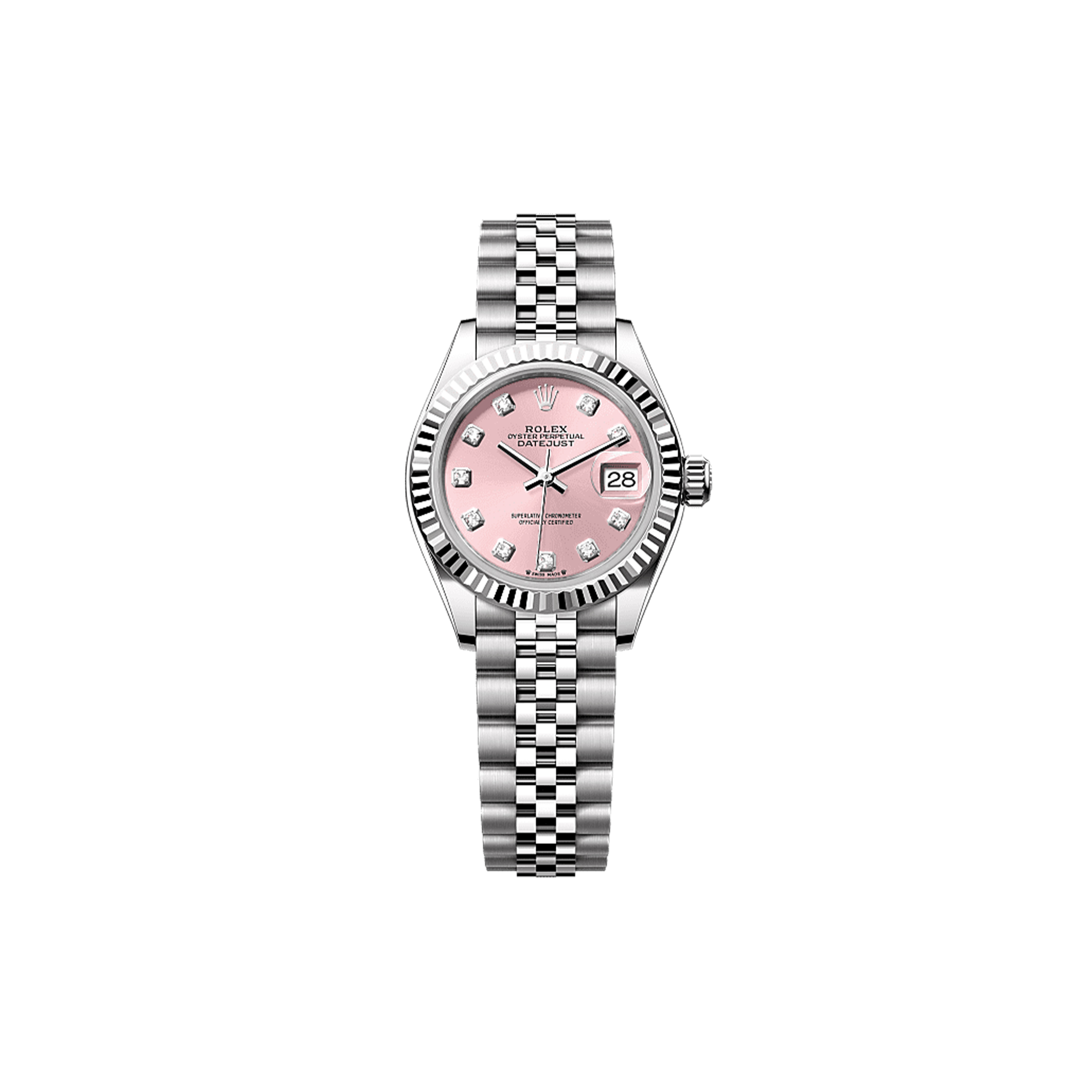 ROLEX LADY-DATEJUST 28 MM, OYSTERSTEEL AND WHITE GOLD WATCH 279174 ROLEX LADY-DATEJUST 28 MM, OYSTERSTEEL AND WHITE GOLD WATCH 279174