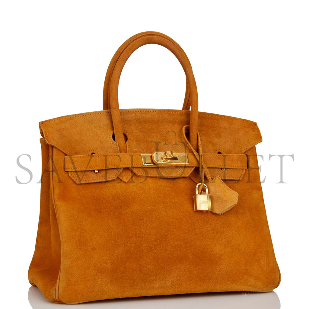 HERMES MASTER BIRKIN 30 POTIRON DOBLIS GOLD HARDWARE BAG 5282117423 (30*22*16cm)