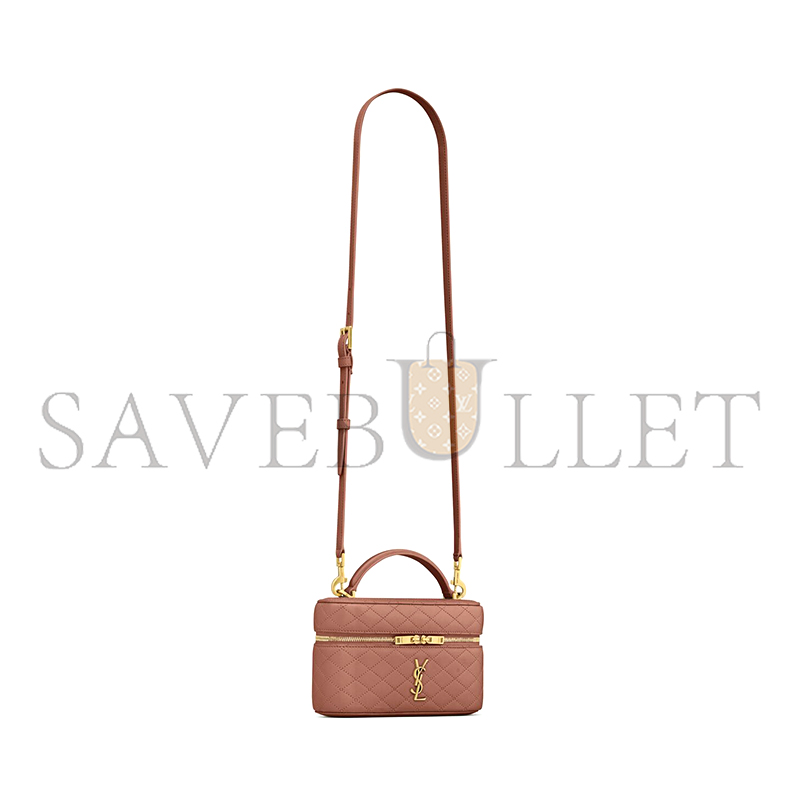 YSL GABY VANITY BAG IN LAMBSKIN 7667311EL075922 (18*11*6.5cm)