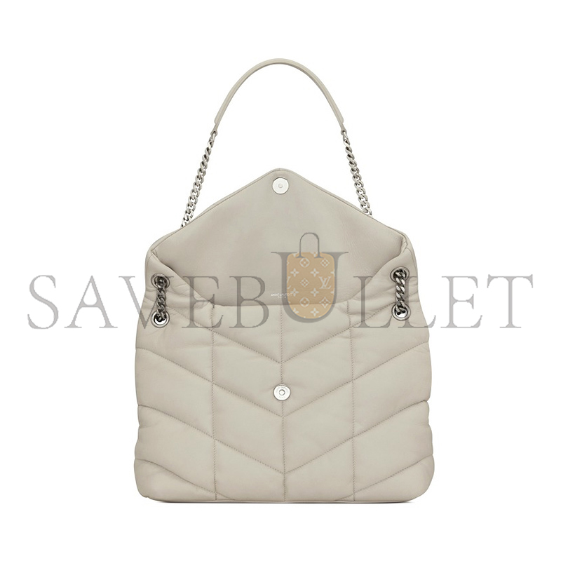 YSL PUFFER MEDIUM CHAIN BAG IN QUILTED LAMBSKIN 5774751EL009207 (35*23*13.5cm)