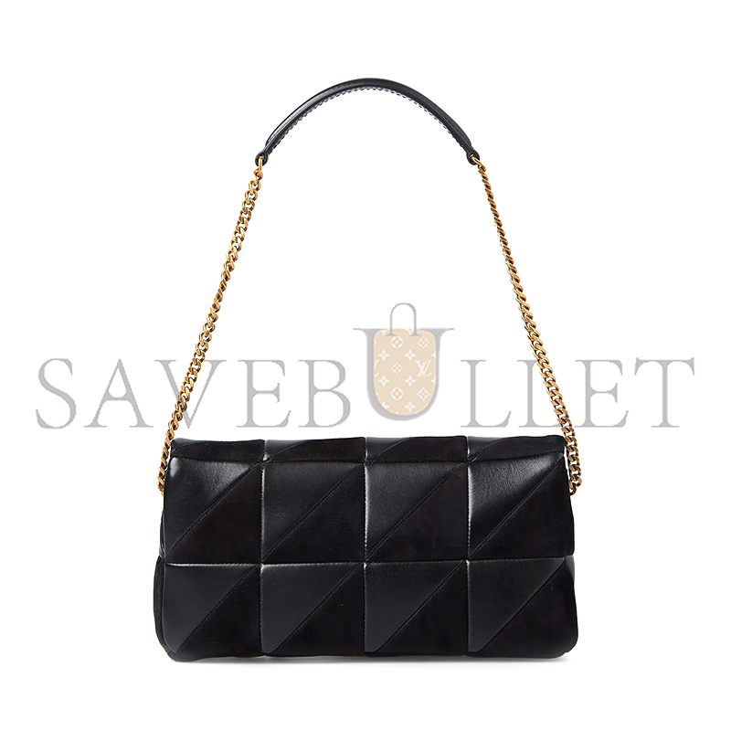 YSL JAMIE MEDIUM IN QUILTED LAMBSKIN AND SUEDE 515821COPP71000 (25*15*7.5cm)