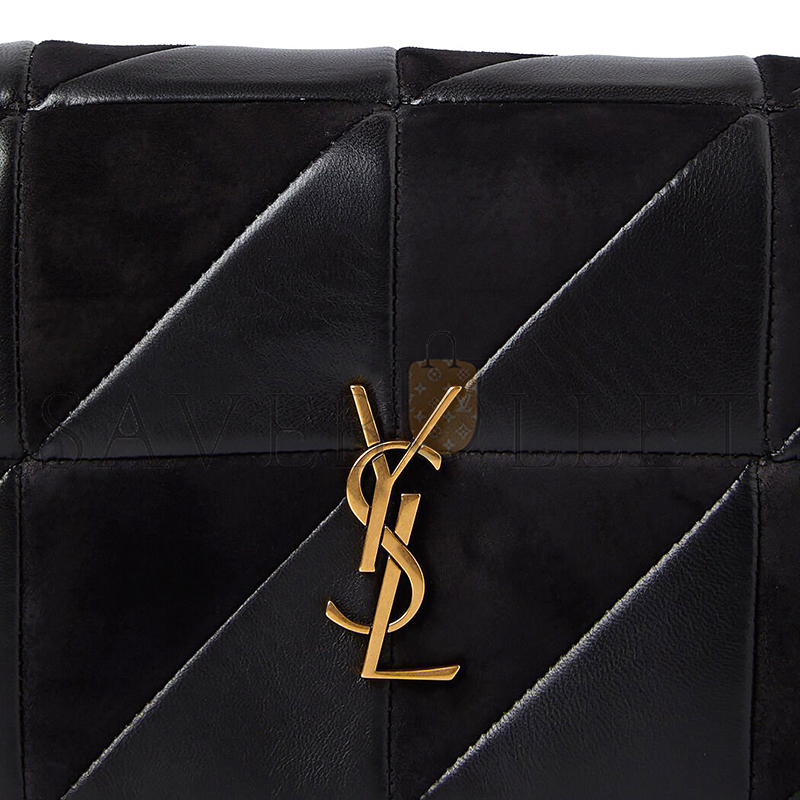 YSL JAMIE MEDIUM IN QUILTED LAMBSKIN AND SUEDE 515821COPP71000 (25*15*7.5cm)