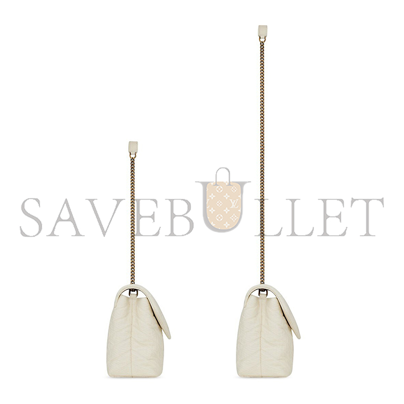 YSL LOULOU SMALL IN QUILTED COTTON 494699FABQ99133 (23*17*9cm)