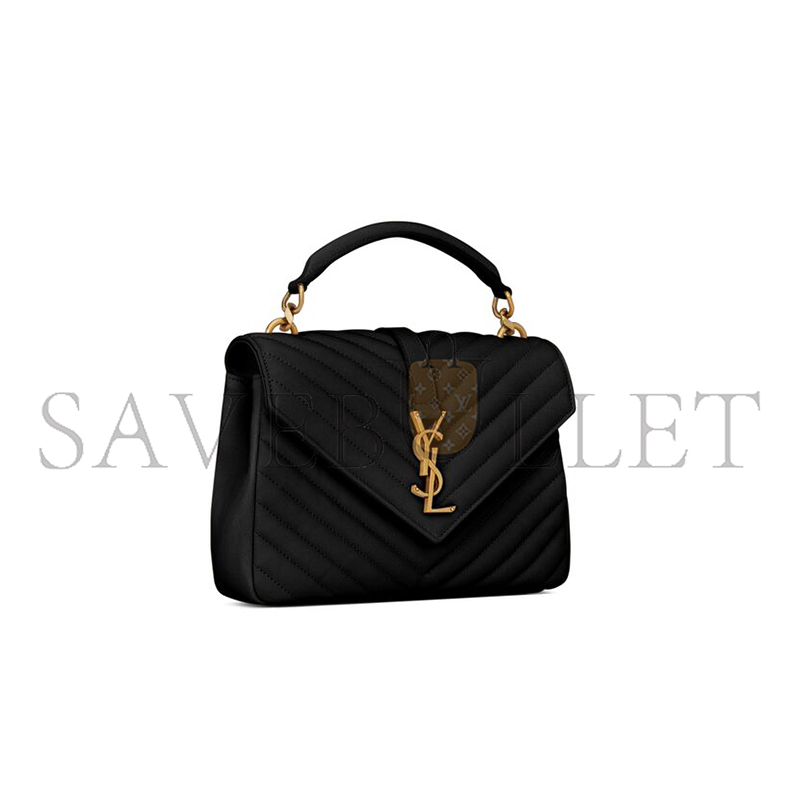 YSL COLLEGE MEDIUM IN QUILTED LEATHER 600279BRM071000 (24*17*6.5cm)
