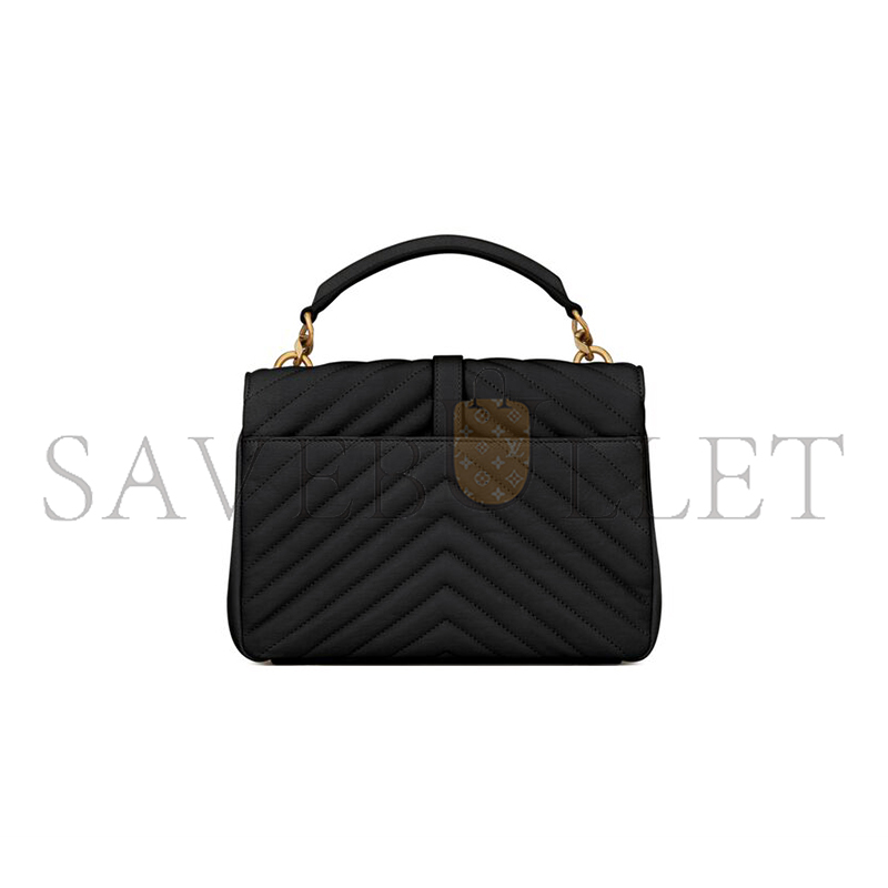 YSL COLLEGE MEDIUM IN QUILTED LEATHER 600279BRM071000 (24*17*6.5cm)