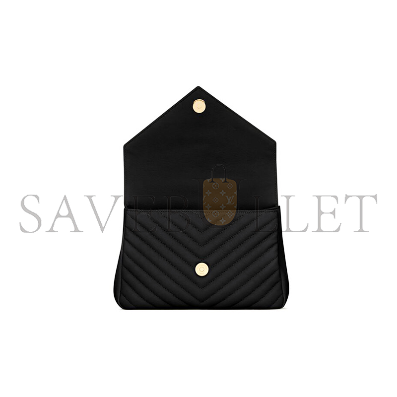 YSL COLLEGE MEDIUM IN QUILTED LEATHER 600279BRM071000 (24*17*6.5cm)