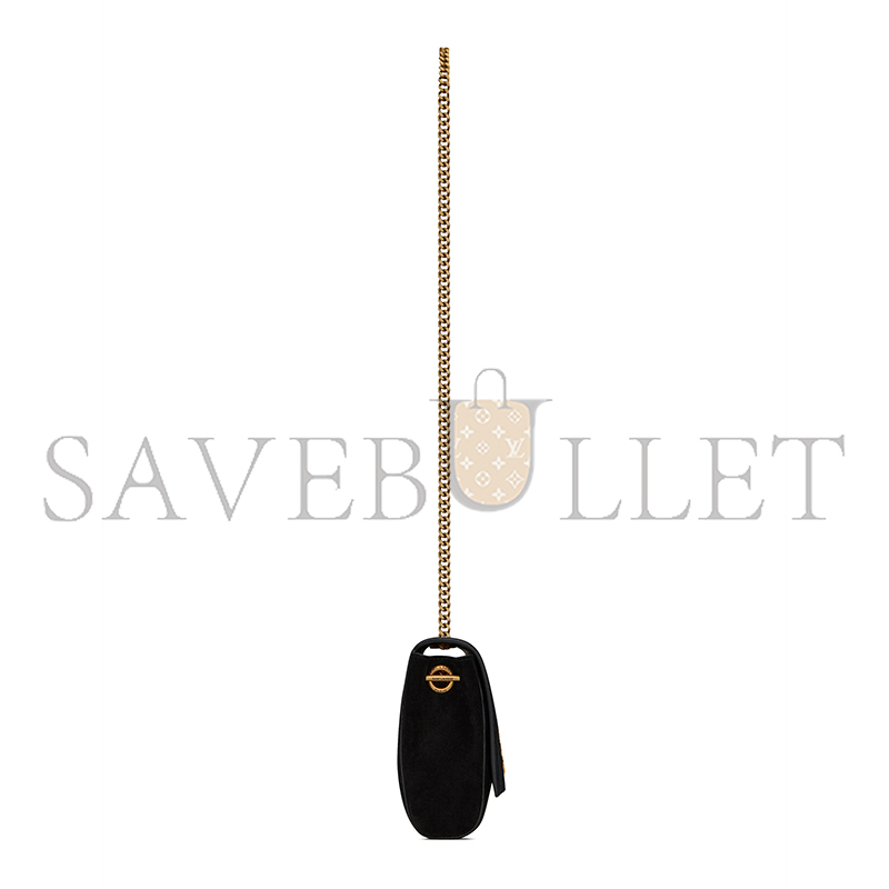 YSL REVERSIBLE KATE SMALL IN SUEDE 7212500UD7W1000 (22*14.5*6cm)