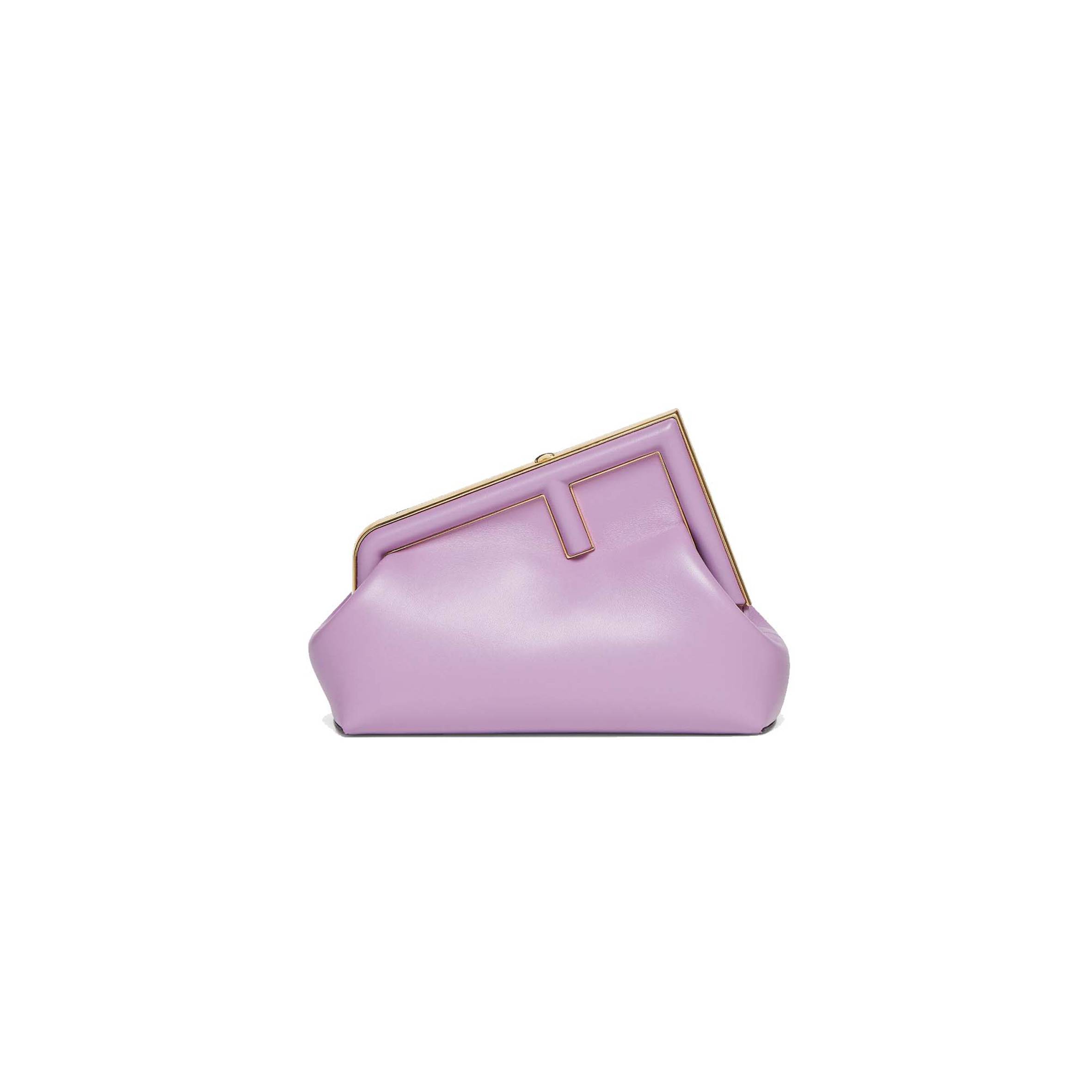 FENDI FIRST SMALL - LILAC LEATHER BAG 8BP129ABVEF1JCO (26*18*9.5cm) FENDI FIRST SMALL - LILAC LEATHER BAG 8BP129ABVEF1JCO (26*18*9.5cm)