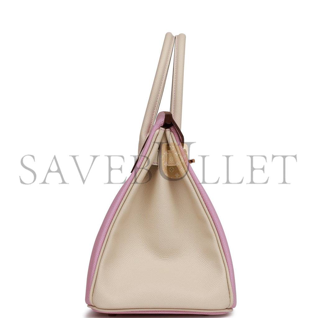 HERMES SPECIAL ORDER (HSS) BIRKIN 30 MAUVE SYLVESTRE AND CRAIE EPSOM ROSE GOLD HARDWARE ( 30cm*22*16cm) HERMES SPECIAL ORDER (HSS) BIRKIN 30 MAUVE SYLVESTRE AND CRAIE EPSOM ROSE GOLD HARDWARE ( 30cm*22*16cm)