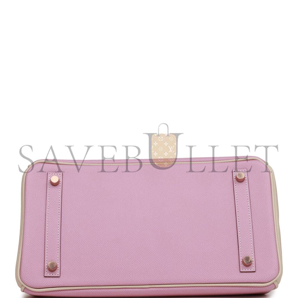 HERMES SPECIAL ORDER (HSS) BIRKIN 30 MAUVE SYLVESTRE AND CRAIE EPSOM ROSE GOLD HARDWARE ( 30cm*22*16cm) HERMES SPECIAL ORDER (HSS) BIRKIN 30 MAUVE SYLVESTRE AND CRAIE EPSOM ROSE GOLD HARDWARE ( 30cm*22*16cm)