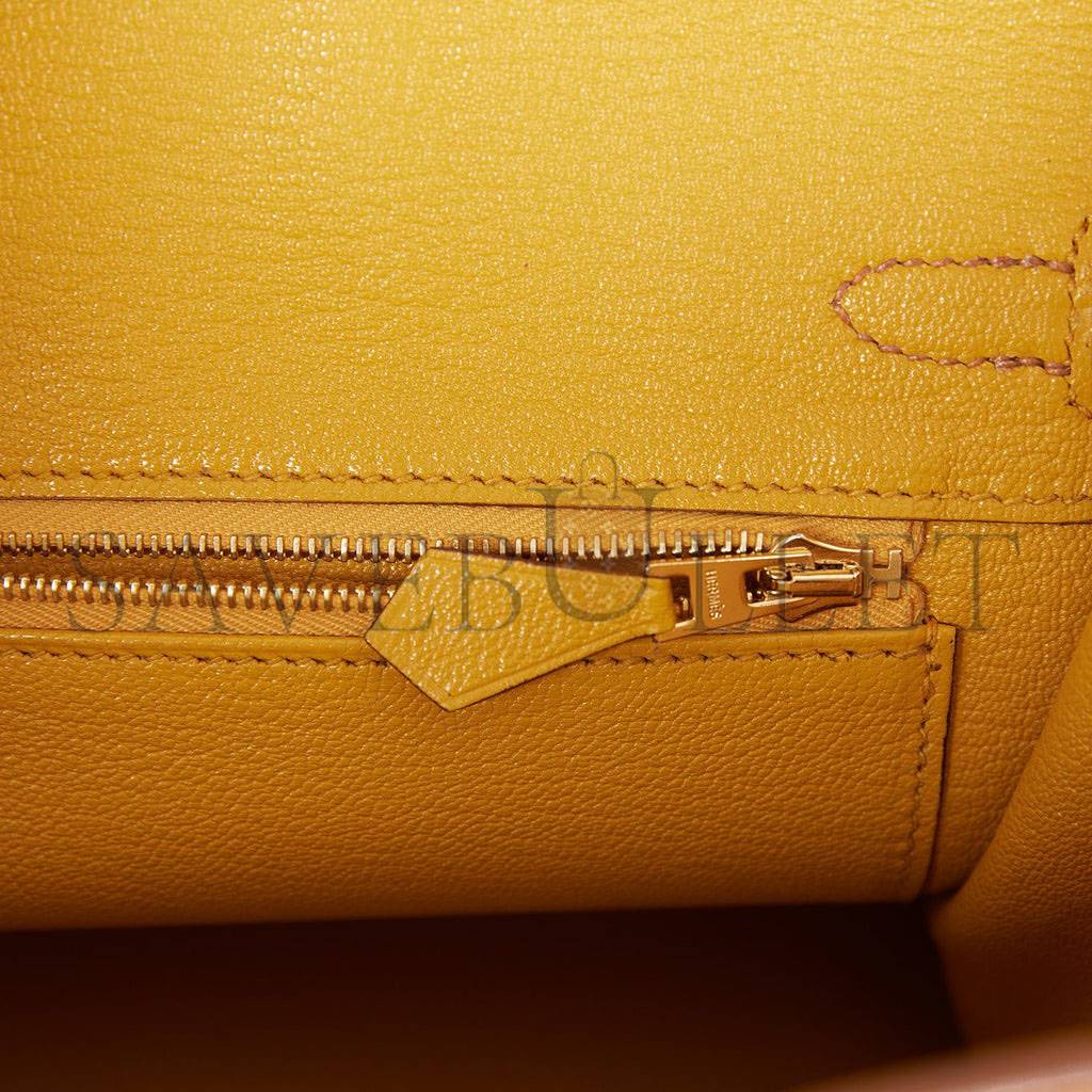 HERMES SPECIAL ORDER (HSS) BIRKIN 25 GOLD AND JAUNE AMBRE TOGO BRUSHED GOLD HARDWARE HANDMADE(25cm) HERMES SPECIAL ORDER (HSS) BIRKIN 25 GOLD AND JAUNE AMBRE TOGO BRUSHED GOLD HARDWARE HANDMADE(25cm)