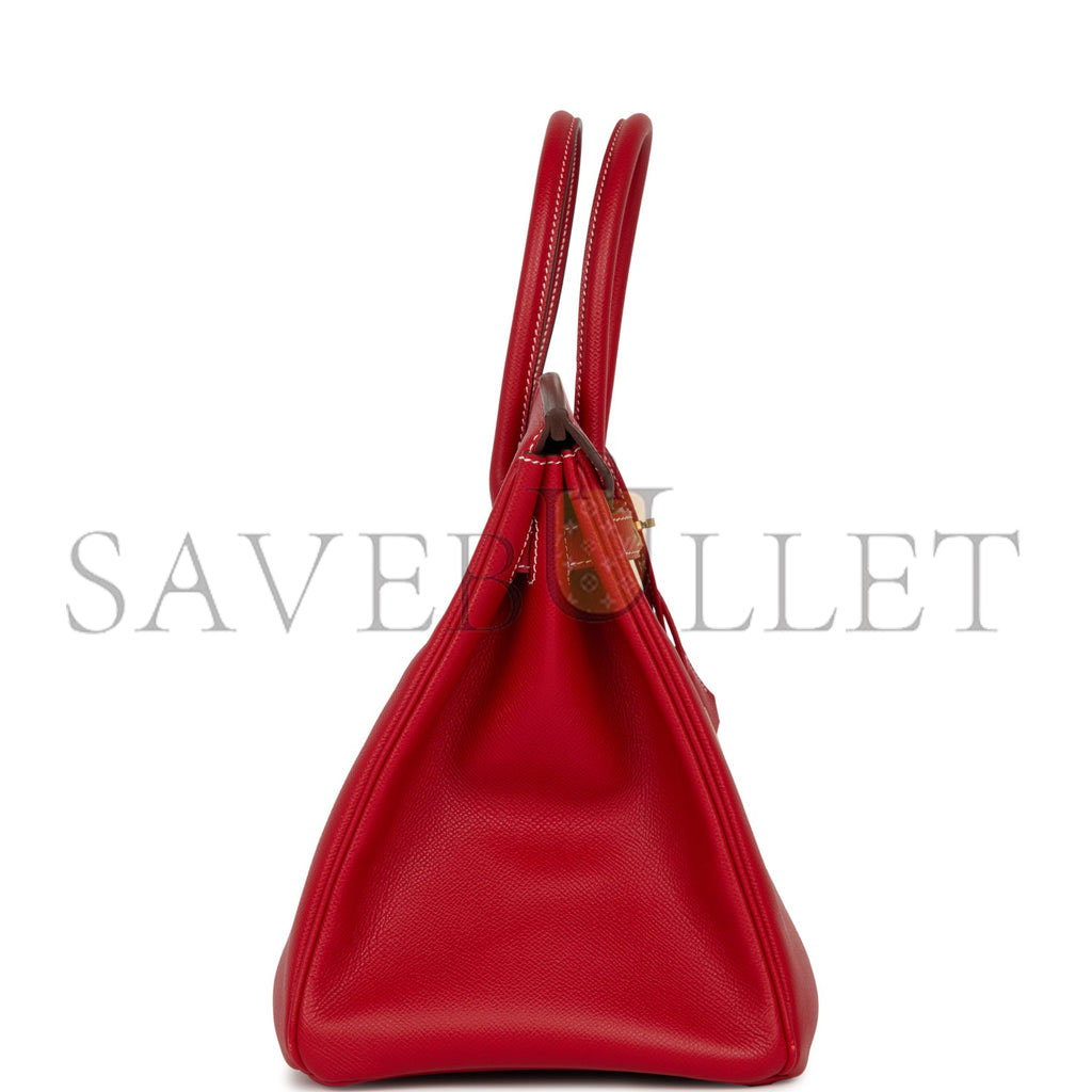 HERMES BIRKIN 35 ROUGE CASAQUE CANDY EPSOM PERMABRASS HARDWARE (35cm) HERMES BIRKIN 35 ROUGE CASAQUE CANDY EPSOM PERMABRASS HARDWARE (35cm)