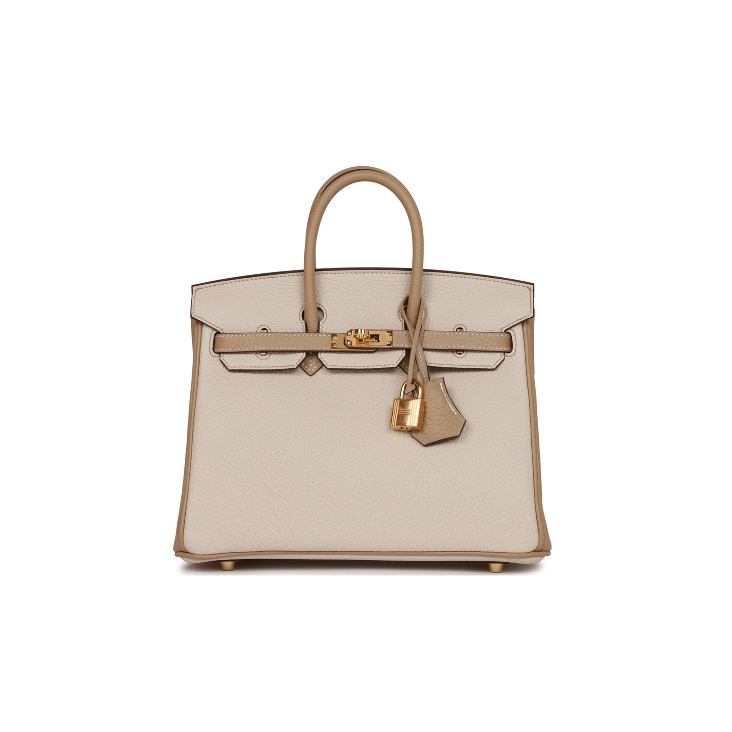 HERMES SPECIAL ORDER (HSS) BIRKIN 25 CRAIE AND TRENCH TOGO GOLD HARDWARE HANDMADE (25cm) HERMES SPECIAL ORDER (HSS) BIRKIN 25 CRAIE AND TRENCH TOGO GOLD HARDWARE HANDMADE (25cm)