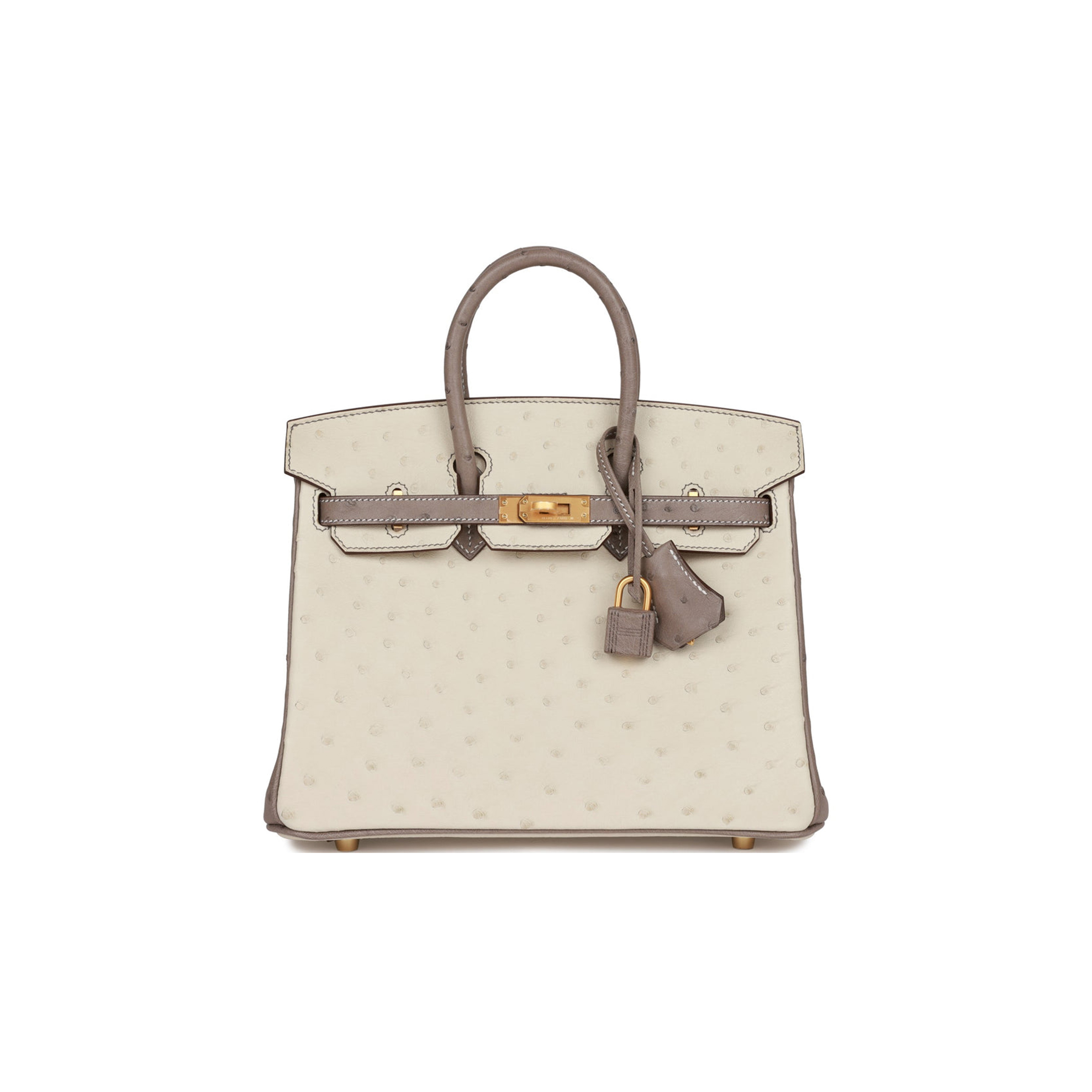 HERMES SPECIAL ORDER (HSS) BIRKIN 25 BETON AND GRIS ASPHALTE OSTRICH BRUSHED GOLD HARDWARE HANDMADE (25cm) HERMES SPECIAL ORDER (HSS) BIRKIN 25 BETON AND GRIS ASPHALTE OSTRICH BRUSHED GOLD HARDWARE HANDMADE (25cm)