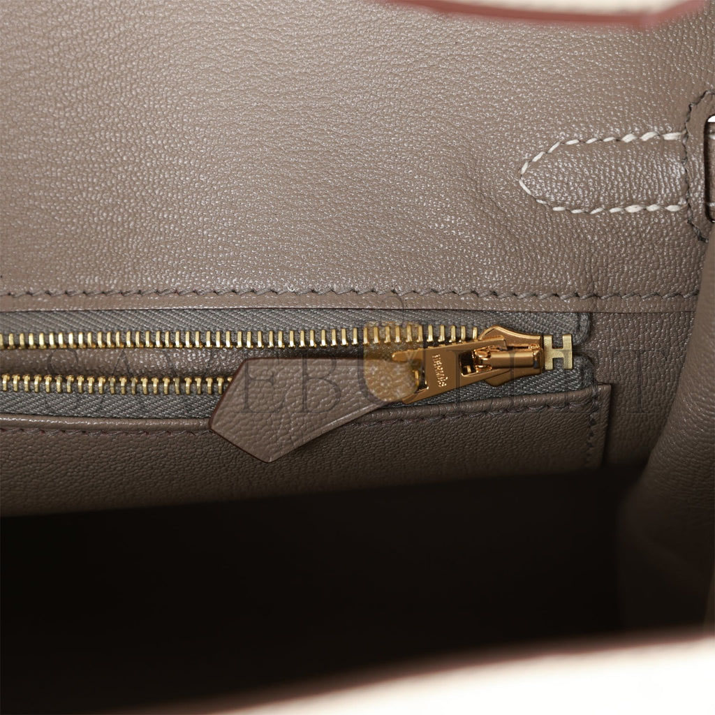 HERMES SPECIAL ORDER (HSS) BIRKIN 25 BETON AND GRIS ASPHALTE OSTRICH BRUSHED GOLD HARDWARE HANDMADE (25cm) HERMES SPECIAL ORDER (HSS) BIRKIN 25 BETON AND GRIS ASPHALTE OSTRICH BRUSHED GOLD HARDWARE HANDMADE (25cm)