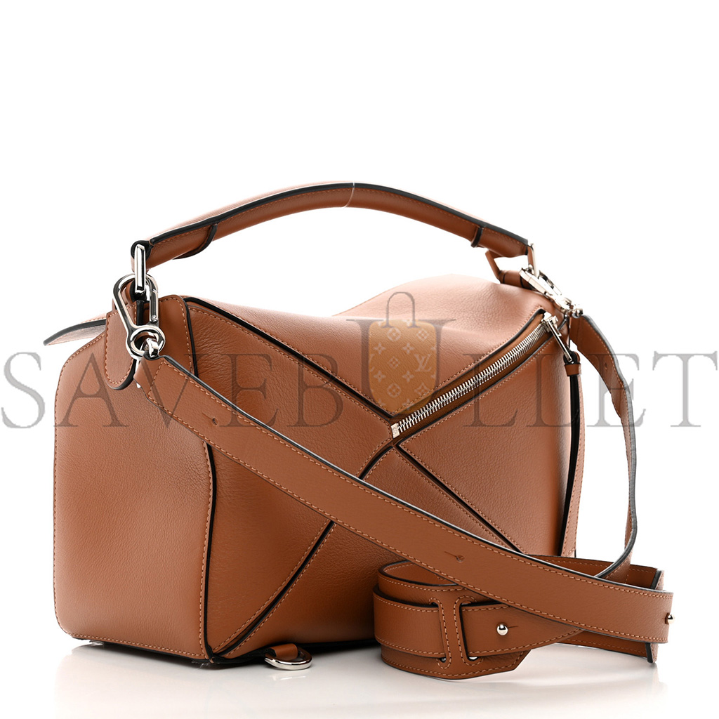 LOEWE CALFSKIN MEDIUM PUZZLE BAG TAN (29*19.5*14cm) LOEWE CALFSKIN MEDIUM PUZZLE BAG TAN (29*19.5*14cm)