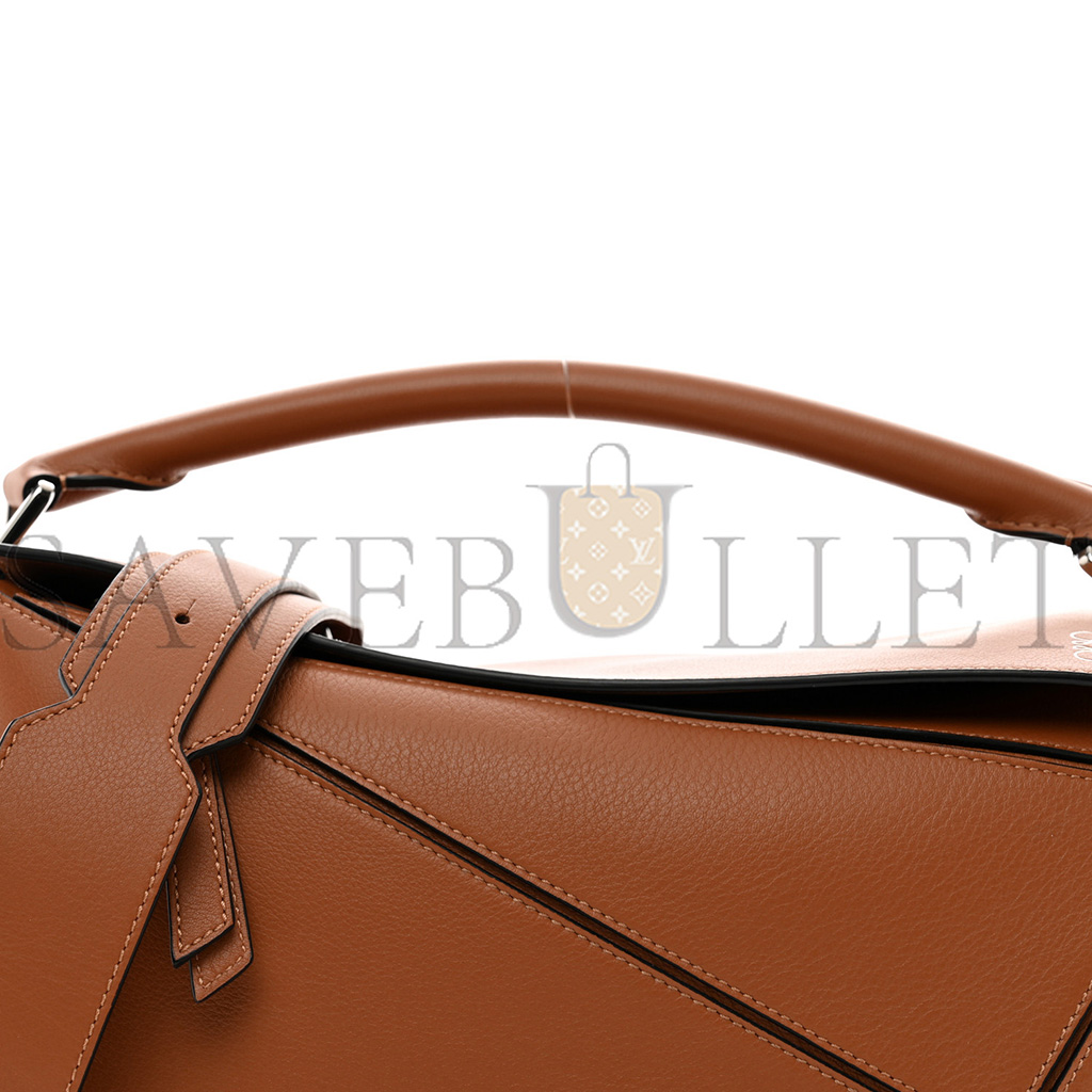 LOEWE CALFSKIN MEDIUM PUZZLE BAG TAN (29*19.5*14cm) LOEWE CALFSKIN MEDIUM PUZZLE BAG TAN (29*19.5*14cm)