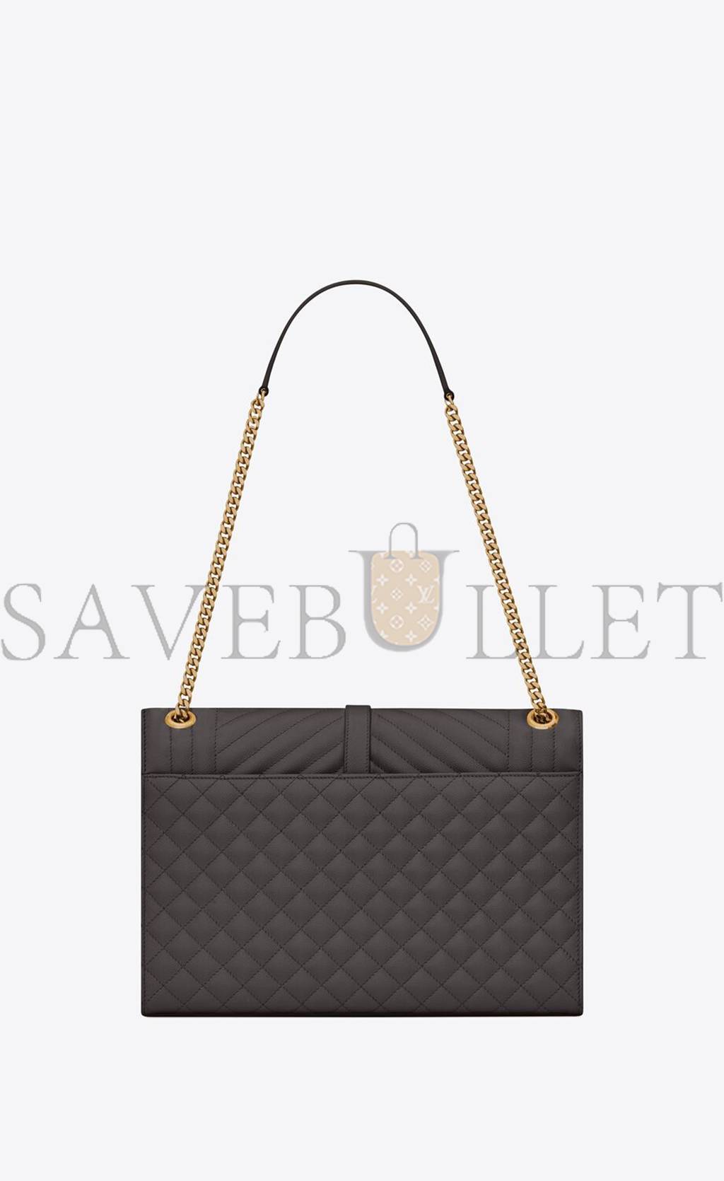 YSL ENVELOPPE LARGE BAG IN MIX MATELASSÉ GRAIN DE POUDRE EMBOSSED LEATHER 600166BOW971112 (31*22*7.5cm) YSL ENVELOPPE LARGE BAG IN MIX MATELASSÉ GRAIN DE POUDRE EMBOSSED LEATHER 600166BOW971112 (31*22*7.5cm)