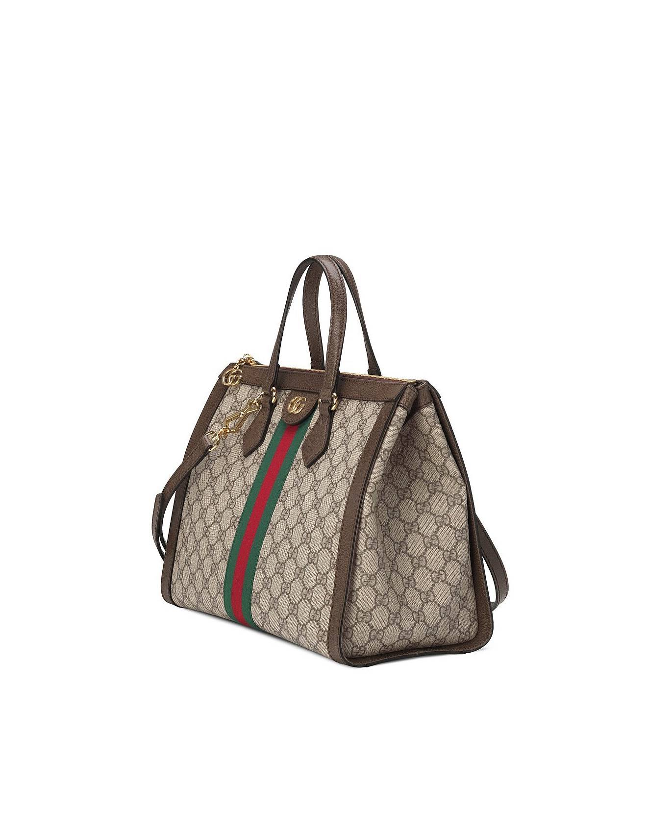 GUCCI OPHIDIA GG MEDIUM TOTE BAG   ‎524537 (33*24.5*17.5cm)