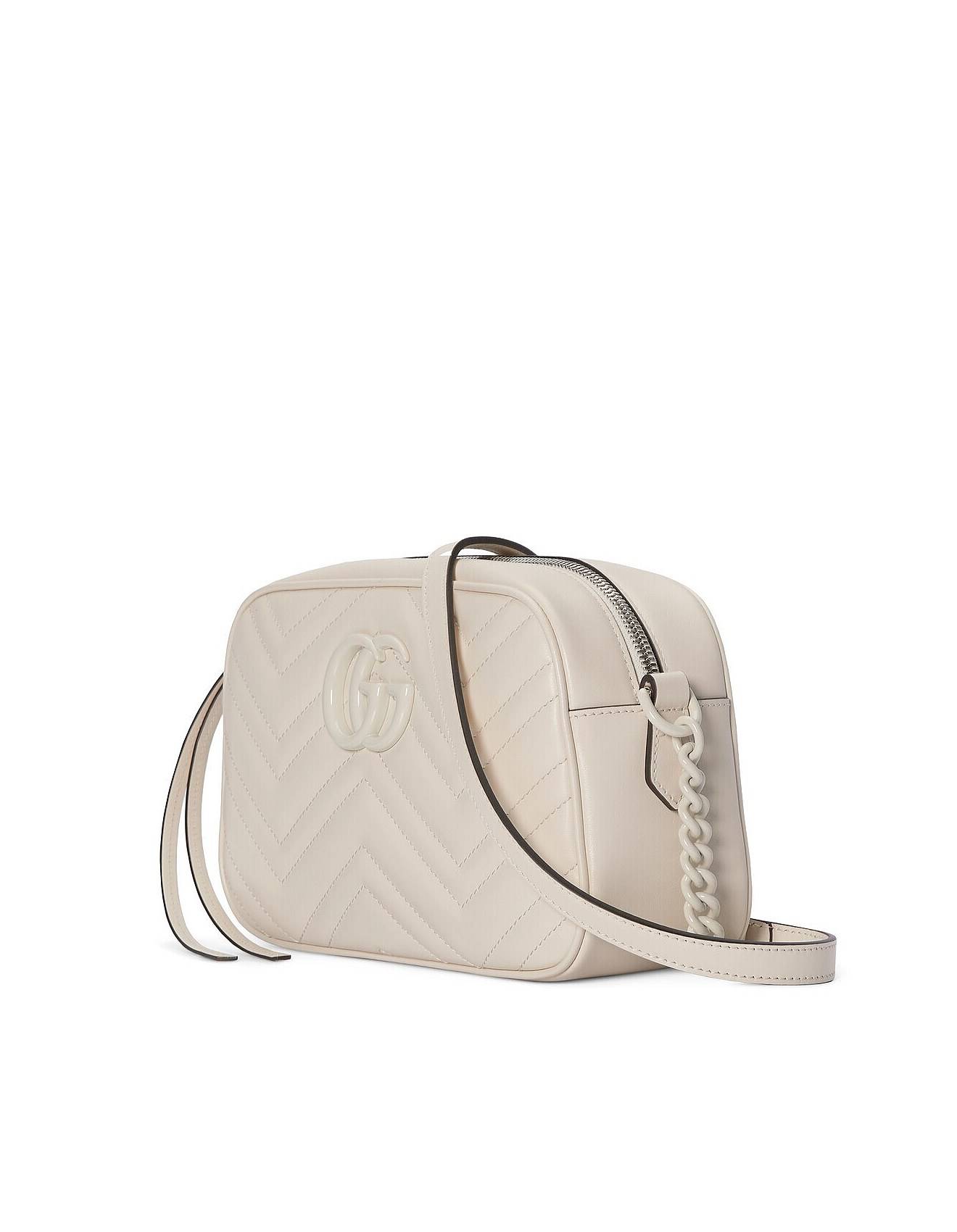 GUCCI GG MARMONT MATELASSÉ SHOULDER BAG  ‎447632  (24*13*7cm)